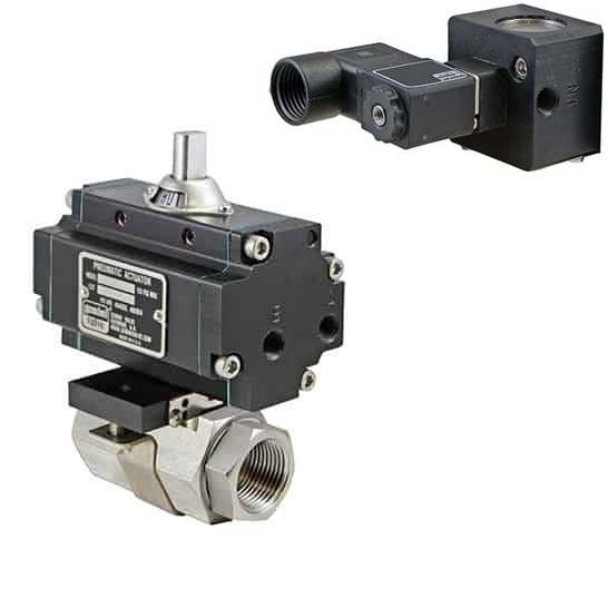 NPT DN040 - 1 1/2" 2-piece ball valve model 86 Carbon