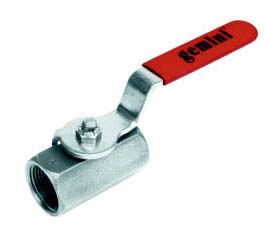 NPT DN050 - 2" 1-piece ball valve model 76 Carbon