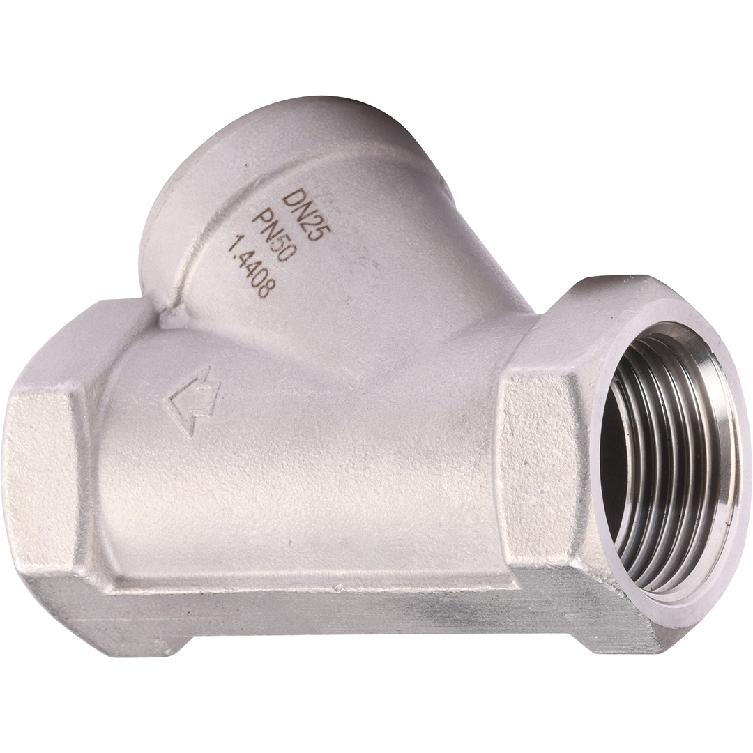 Stainless steel vertical lift check valve 325 PTFE tightness BSP - DN020 - 3/4"
