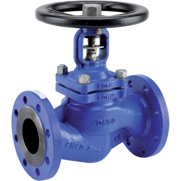 GV475 Carbon steel globe valve GV475 RF PN40 with stainless steel bellow - DN080 - 3"