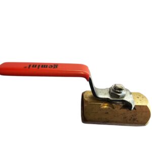 NPT DN025 - 1&quot; 1-piece ball valve model 76 Brass Handle