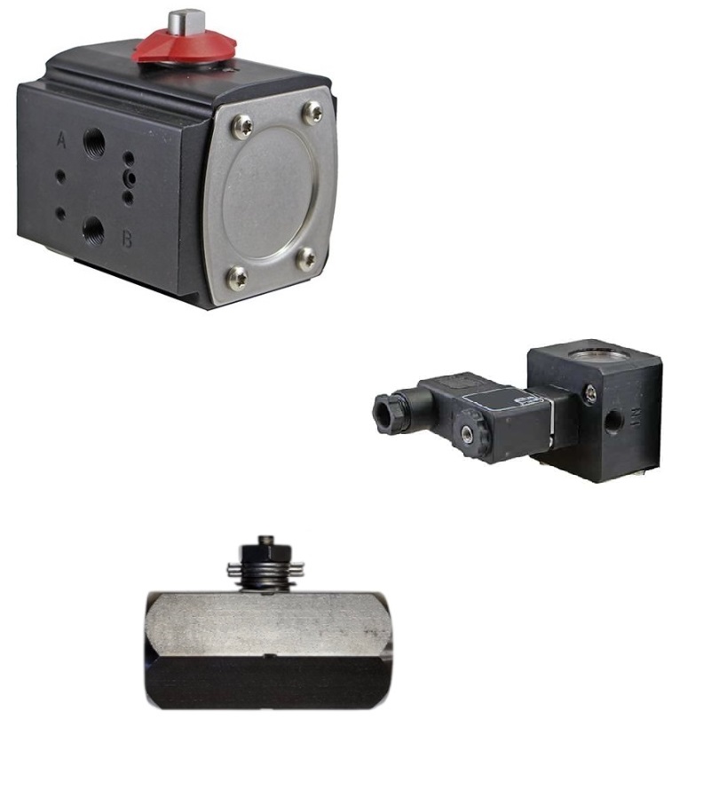 BSP DN015 - 1/2" 1-piece ball valve model 76 A512D 