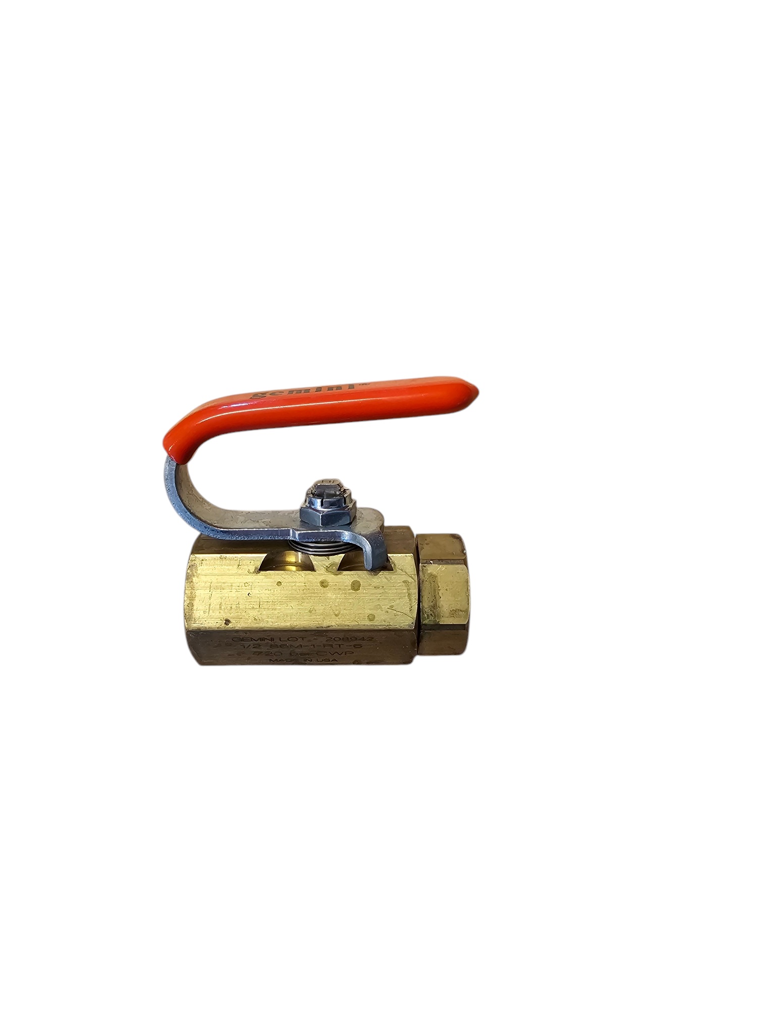 BSP DN011 - 3/8? 2-piece ball valve model 86 Brass Handle 