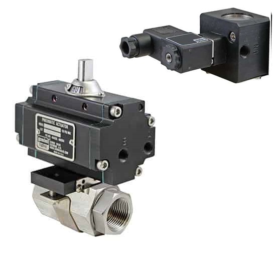 NPT DN050 - 2" 2-piece ball valve model 86 Carbon 