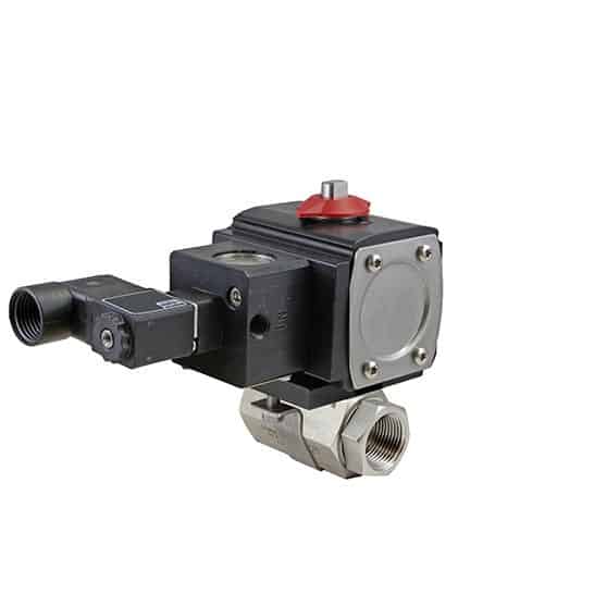 NPT DN008 - 1/4" 2-piece ball valve model 86 Carbon A512D 