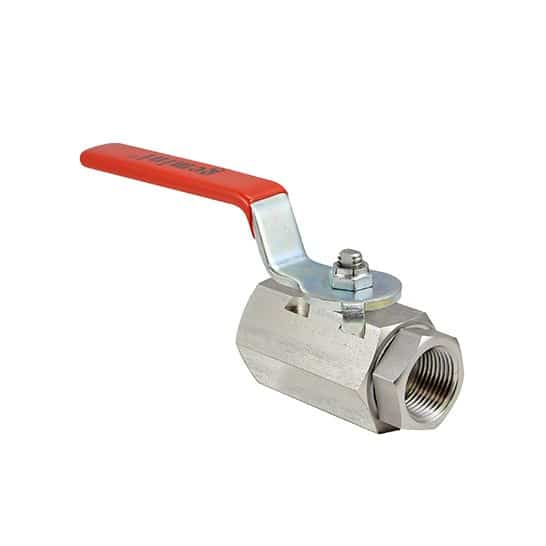 NPT DN050 - 2" 2-piece ball valve model 86 Carbon Lockable Handle 