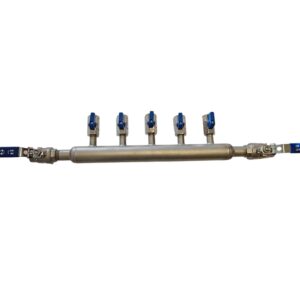 Air Header 2" with 5 devices 1/4"