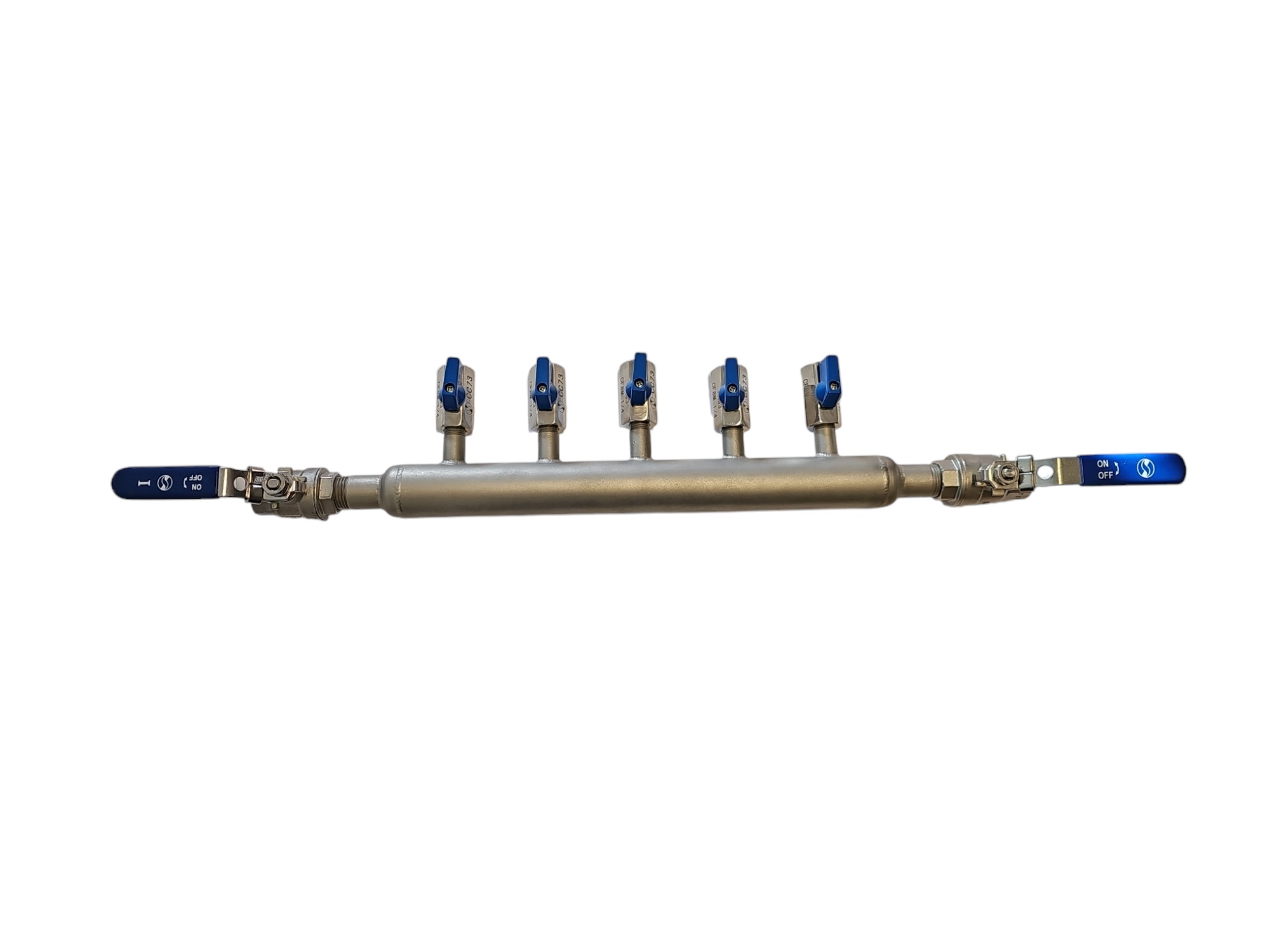 Air Header 2" with 5 devices 1/4"