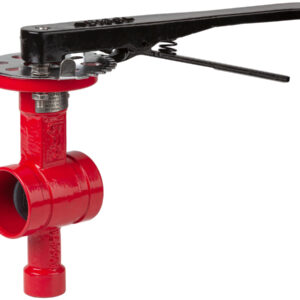 GV-2120-DN050 Grooved FM certified butterfly valve
