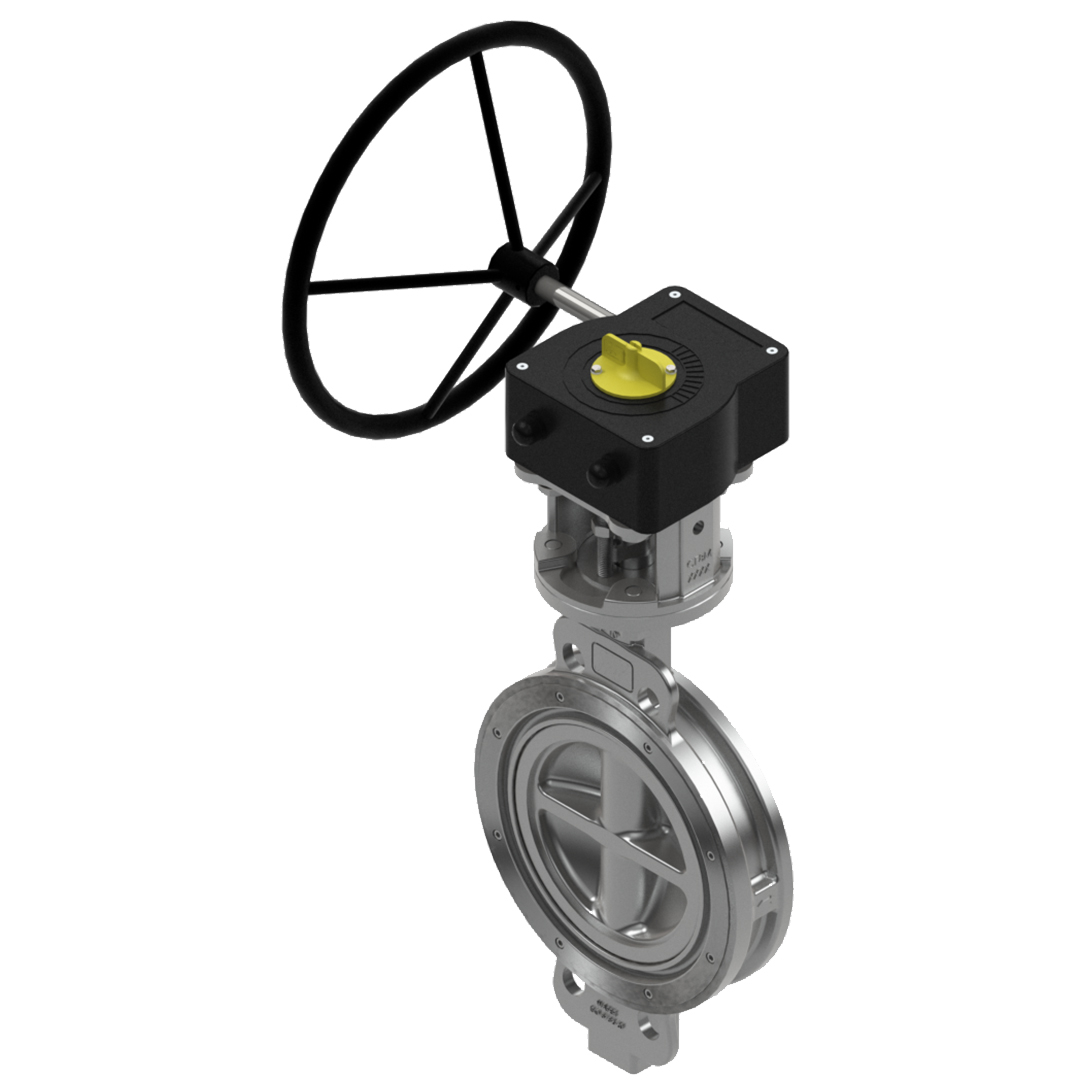 Stainless steel double offset butterfly valve 1119 Wafer 