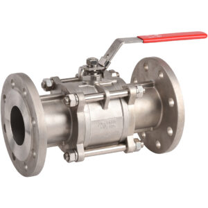 Stainless steel ball valve GV731 3-piece body RF PN40