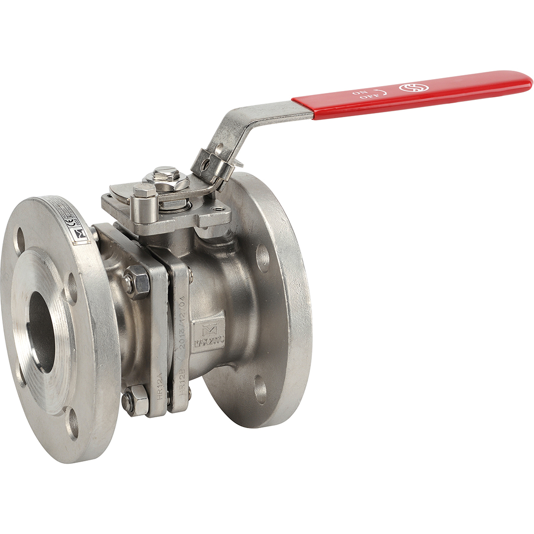 Stainless steel ball valve GV763 2-piece body RF PN16 - DN080 - 3"