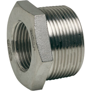 Stainless steel double reducing bush BSP 2024 1/2&#039;&#039;-1/4&#039;&#039;