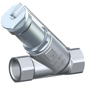 Stainless steel overflow valve 417YP PTFE seat 1/2&#039;&#039; 12-20 bar - DN025 - 1&quot;