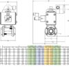 1-1/2" NPT Stainless Steel Double Acting Pneumatic Actuated 3-piece Ball Valve With Limit Switch