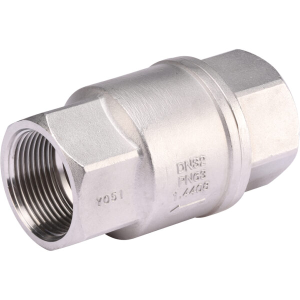 Stainless steel CF8M spring check valve GV329 BSP 3/4''