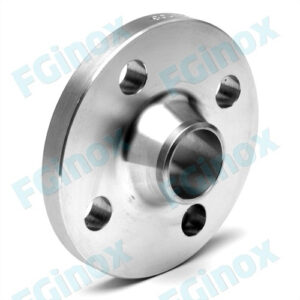 Weld-neck flange S40 - Type 11/B - RF ANSI150 - 316L - 4WN 3/4'' BSP threated