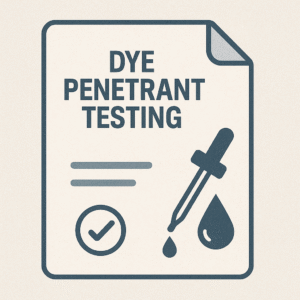 Dye Penetrant Testing for Air Header