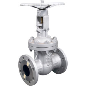 Cast steel A216WCB gate valve GV147 RF PN16 DIN F5  - DN125 - 5"