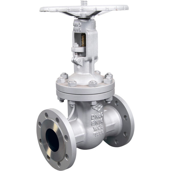 Cast steel A216WCB gate valve GV147 RF PN16 DIN F5  - DN125 - 5"