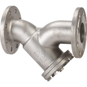 Stainless steel CF8M Y-strainer GV240 RF PN16 - DN015 - 1/2"