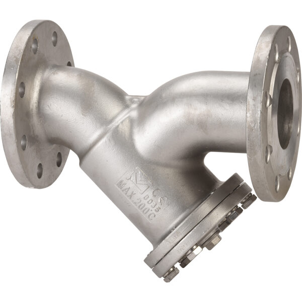 Stainless steel CF8M Y-strainer GV240 RF PN16 - DN032 - 1 1/4"