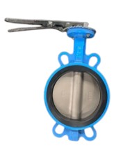 Steel flanged rotary disc valve PN 1.6 Mpa - DN40