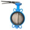 Steel flanged rotary disc valve PN 1.6 Mpa - DN80