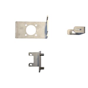 Adjustable mounting brackets for ISO F07 sensor on ISO F05 handvalve