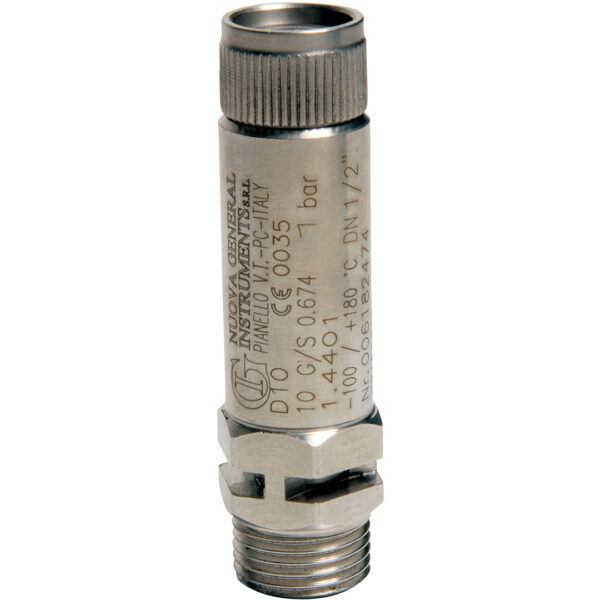 GV281X - Stainless steel threaded safety valve 2815/B20 1'' 10.0 bar