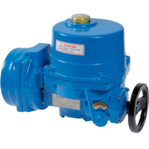 Quarter-turn electric actuator GVNAPCU15 230V AC 20s 150Nm