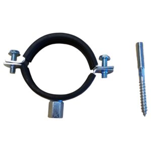 Stainless Steel Mounting bracket and pin for 2" Pipe / Air Header