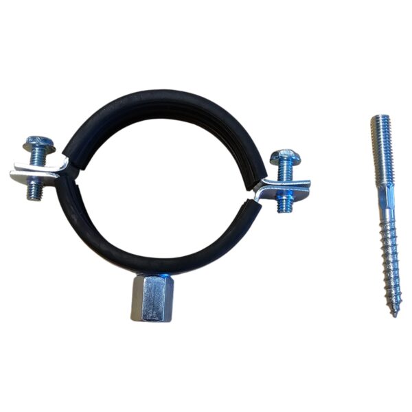 GHMKAH Stainless Steel Mounting bracket and pin for 2" Pipe / Air Header