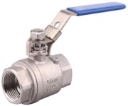 SGN2PCTB 2PC THREADED BALL VALVE 69bar/1000PSI, Reduced port, PTFE seat 304 1-1/2"BSPP