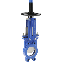 Cast iron knife gate valve 170 F304 gate/NBR seat