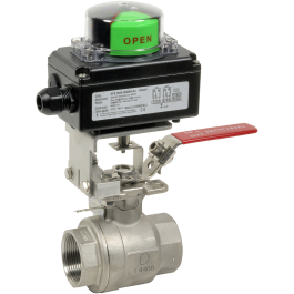 SF012 position sensor with mounting kit for ball valve F05