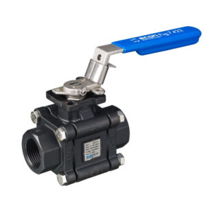 ECON® Kogelkraan Type: 7422 Staal/TF 4215/FPM (FKM) Volle doorlaat Handgreep Class 600 Binnendraad (BSPP) 2" (50)